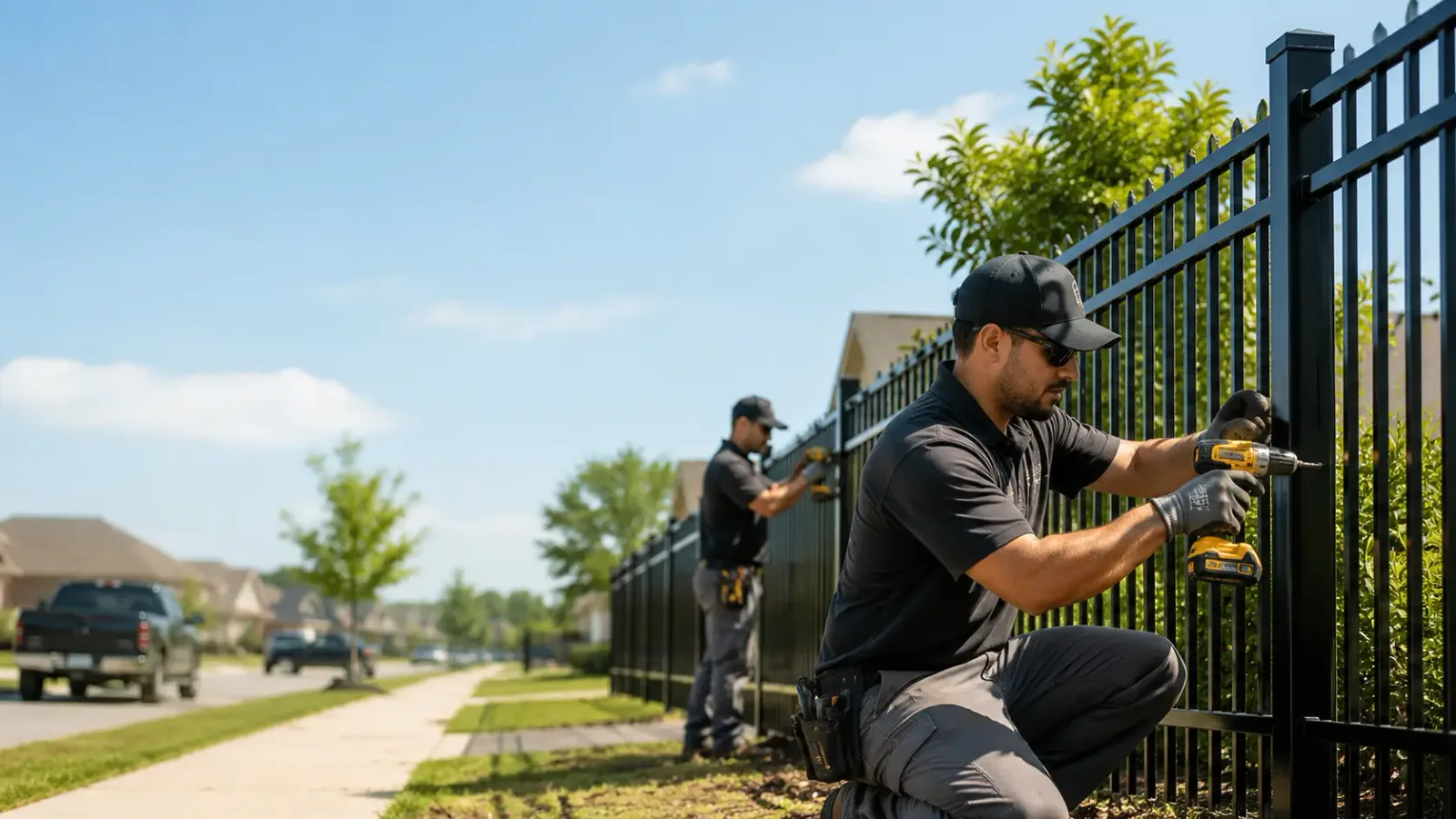 Metal Fence Installation in Amazonia, MO
